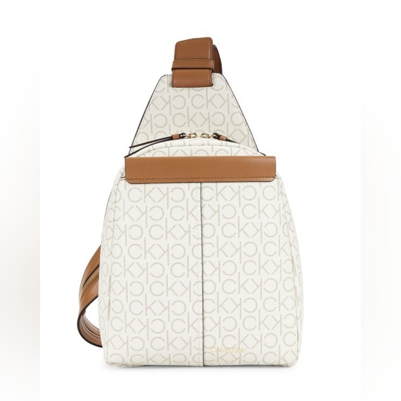 Calvin Klein Millie Logo Print Backpack - Picture 2 of 7